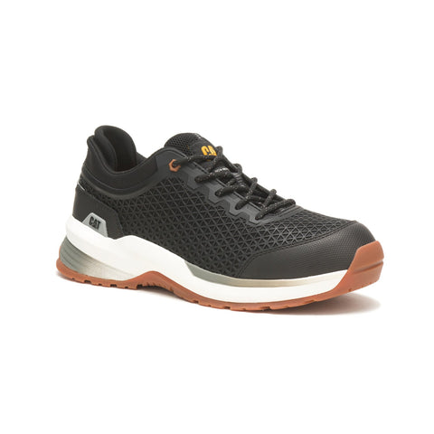 Caterpillar Streamline 2.0 Composite Toe P91345 Mens Black Wide Work Shoes