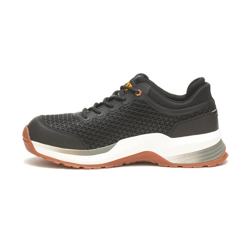Caterpillar Streamline 2.0 Composite Toe P91345 Mens Black Wide Work Shoes