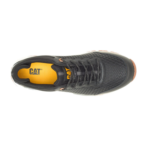 Caterpillar Streamline 2.0 Composite Toe P91345 Mens Black Wide Work Shoes