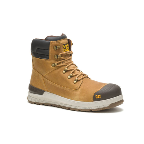 Caterpillar Impact Hiker Composite Toe WP TX Mens Brown Work & Safety Boots