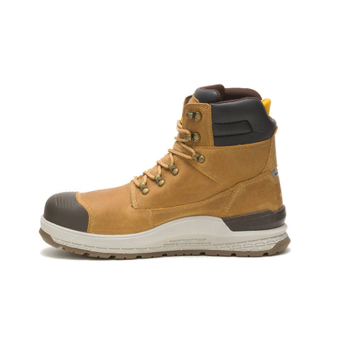 Caterpillar Impact Hiker Composite Toe WP TX Mens Brown Work & Safety Boots
