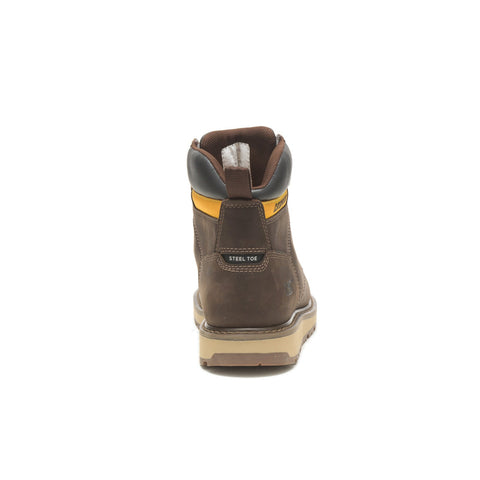 Caterpillar Calibrate Steel Toe P91418 Mens Brown Wide Work & Safety Boots