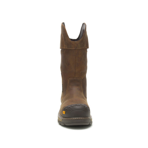 Caterpillar Excavator Superlite P91448 Mens Brown Leather Work & Safety Boots
