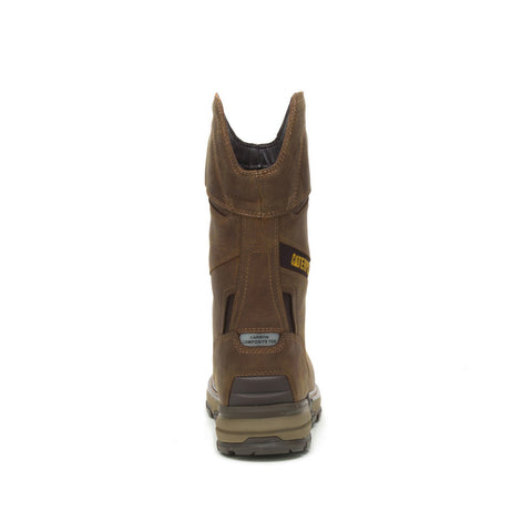 Caterpillar Excavator Superlite P91448 Mens Brown Leather Work & Safety Boots