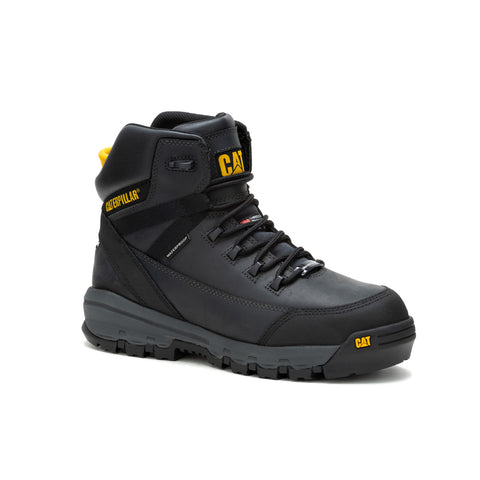 Caterpillar Breakwater Carbon Composite Toe WP TX Mens Gray Work Boots