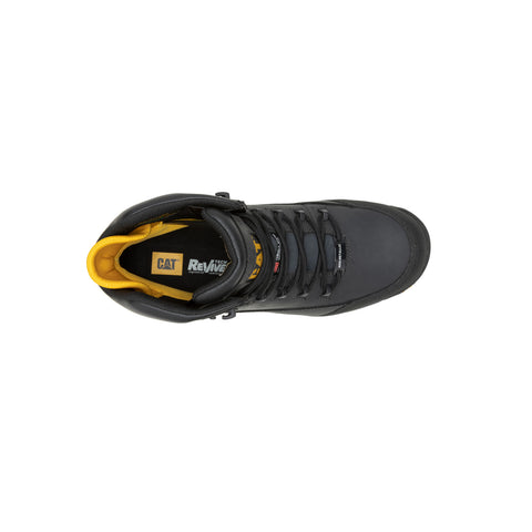 Caterpillar Breakwater Carbon Composite Toe WP TX Mens Gray Work Boots