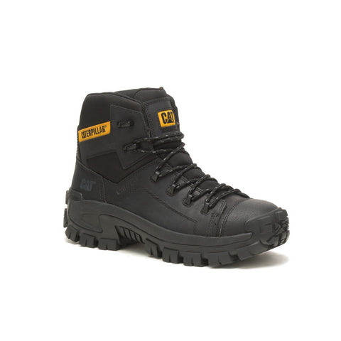 Caterpillar Invader Hiker Waterproof Composite Toe Mens Black Work Boots