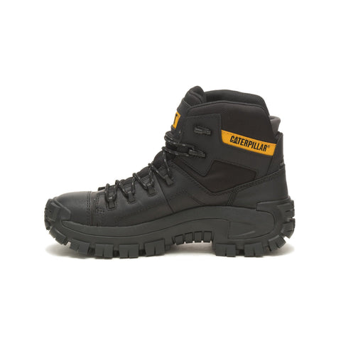 Caterpillar Invader Hiker Waterproof Composite Toe Mens Black Work Boots
