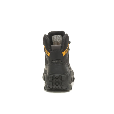Caterpillar Invader Hiker Waterproof Composite Toe Mens Black Work Boots