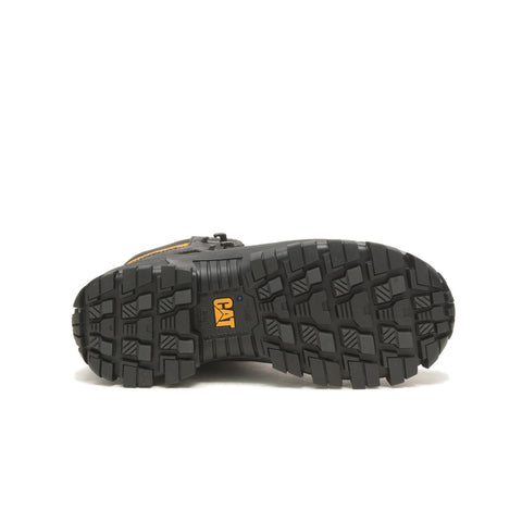 Caterpillar Invader Hiker Waterproof Composite Toe Mens Black Work Boots