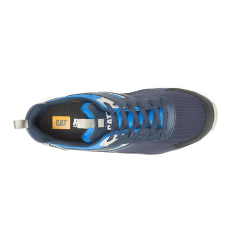 Caterpillar Streamline Runner Carbon Composite Toe Mens Blue Work Shoes