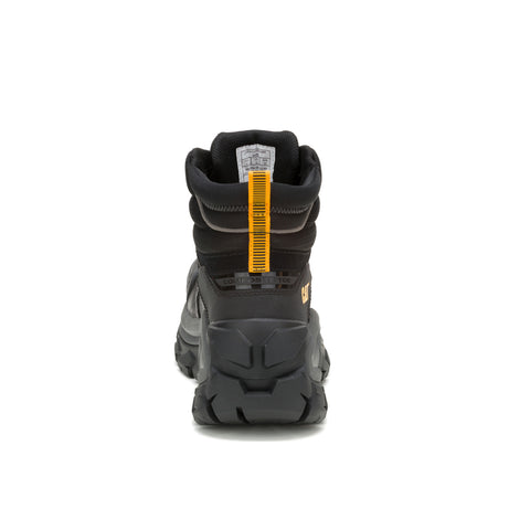 Caterpillar Invader MAX Waterproof Composite Toe Mens Black Work Boots
