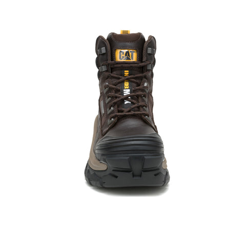 Caterpillar Invader MAX WP Composite Toe Mens Brown Work & Safety Boots
