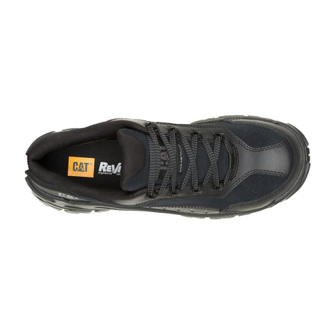 Caterpillar Invader Sport LO Composite Toe Mens Black Wide Work Shoes