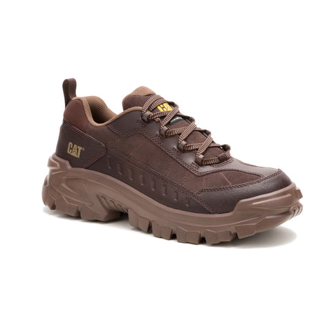 Caterpillar Invader Sport LO Composite Toe Mens Brown Wide Work Shoes