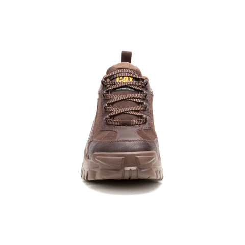 Caterpillar Invader Sport LO Composite Toe Mens Brown Wide Work Shoes