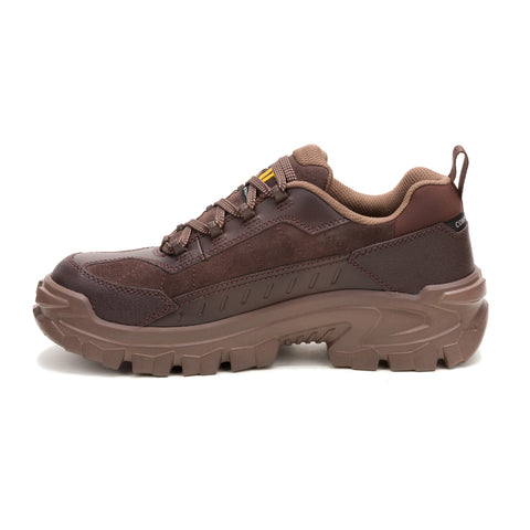 Caterpillar Invader Sport LO Composite Toe Mens Brown Wide Work Shoes
