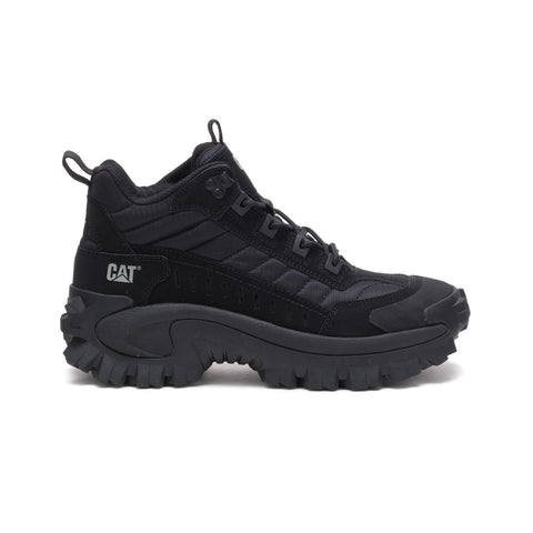 Caterpillar Intruder Mid P110457 Mens Black Wide Lifestyle Sneakers Shoes