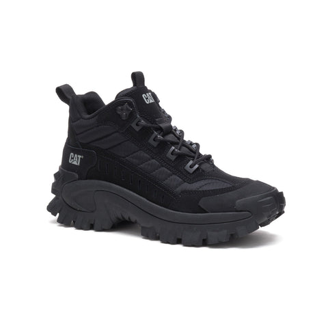 Caterpillar Intruder Mid P110457 Mens Black Wide Lifestyle Sneakers Shoes