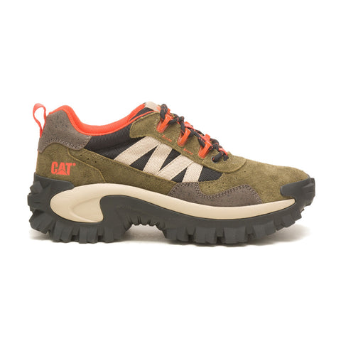 Caterpillar Intruder Beta P111086 Mens Green Lifestyle Sneakers Shoes