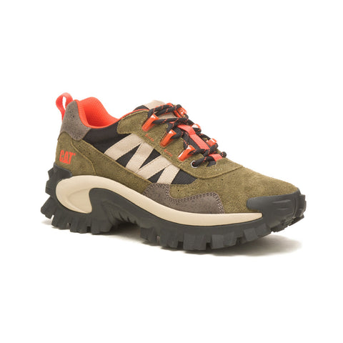 Caterpillar Intruder Beta P111086 Mens Green Lifestyle Sneakers Shoes
