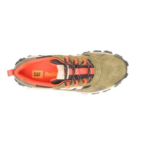 Caterpillar Intruder Beta P111086 Mens Green Lifestyle Sneakers Shoes