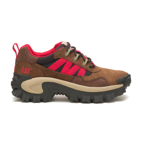 Caterpillar Intruder Beta P111087 Mens Brown Leather Lifestyle Sneakers Shoes