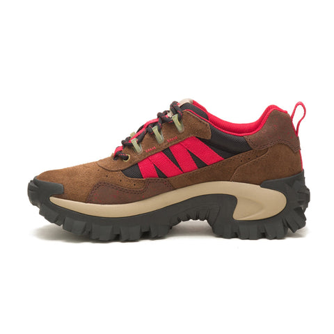 Caterpillar Intruder Beta P111087 Mens Brown Leather Lifestyle Sneakers Shoes