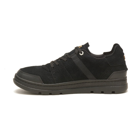 Caterpillar Cite Low P111257 Mens Black Suede Lifestyle Sneakers Shoes