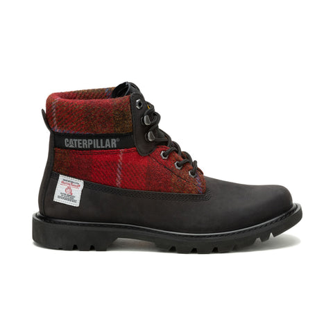 Caterpillar Colorado 2.0 Harris Tweed P111324 Mens Black Casual Dress Boots
