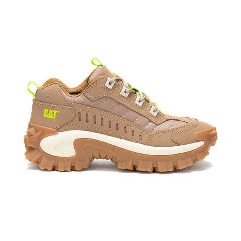 Caterpillar Intruder P111513 Mens Brown Wide Leather Lifestyle Sneakers Shoes