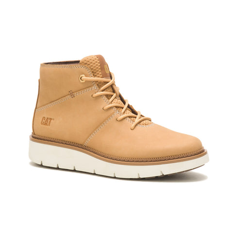 Caterpillar Chariot Plain Toe Mid P311909 Womens Brown Casual Dress Boots