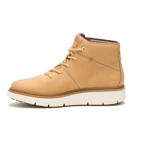 Caterpillar Chariot Plain Toe Mid P311909 Womens Brown Casual Dress Boots