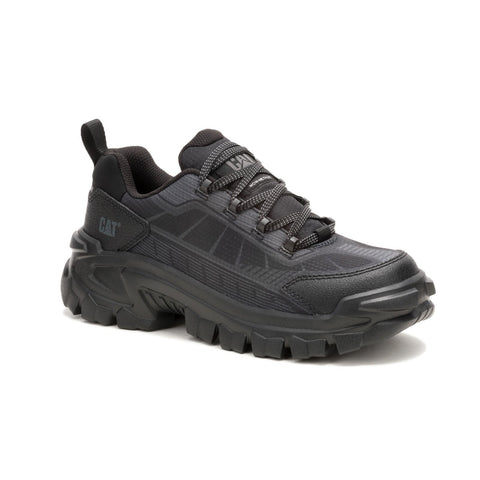 Caterpillar Invader Sport LO Mesh Composite Toe Womens Black Wide Work Shoes