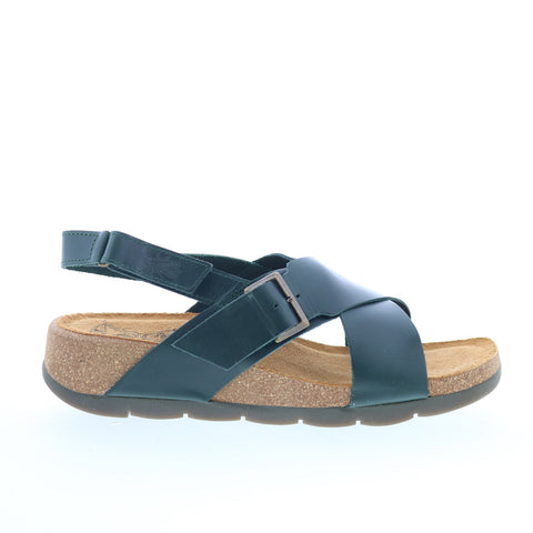 Fly London Chlo CHLO852FLY-005 Womens Green Slingback Sandals Shoes