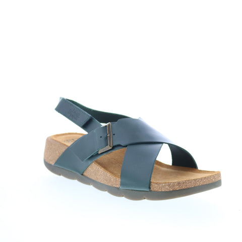 Fly London Chlo CHLO852FLY-005 Womens Green Slingback Sandals Shoes