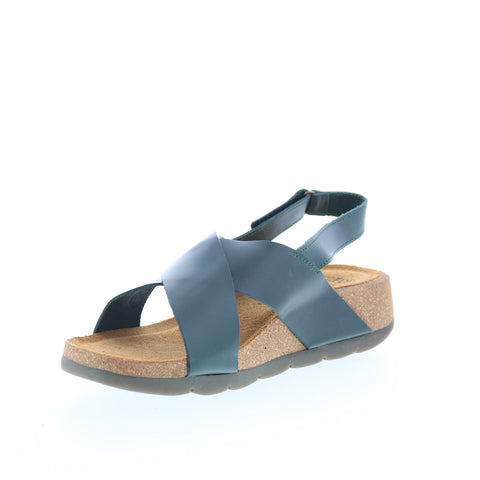 Fly London Chlo CHLO852FLY-005 Womens Green Slingback Sandals Shoes