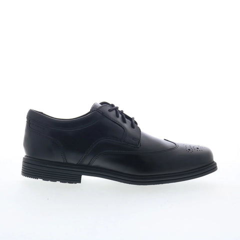 Rockport Taylor Wingtip CI3512 Mens Black Oxfords Wingtip & Brogue Shoes