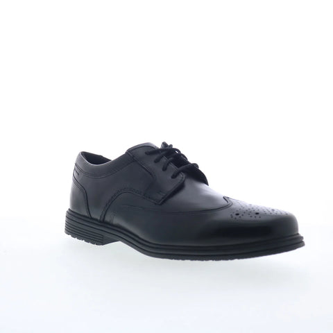 Rockport Taylor Wingtip CI3512 Mens Black Oxfords Wingtip & Brogue Shoes