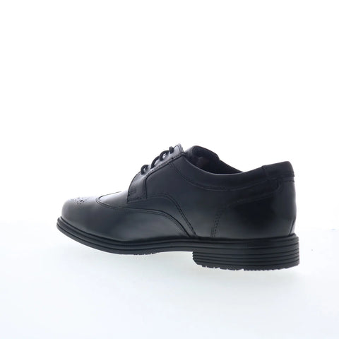 Rockport Taylor Wingtip CI3512 Mens Black Oxfords Wingtip & Brogue Shoes