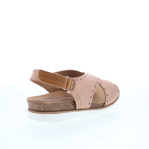 Cobb Hill May Sling CI7773 Womens Pink Leather Strap Slingback Sandals Shoes