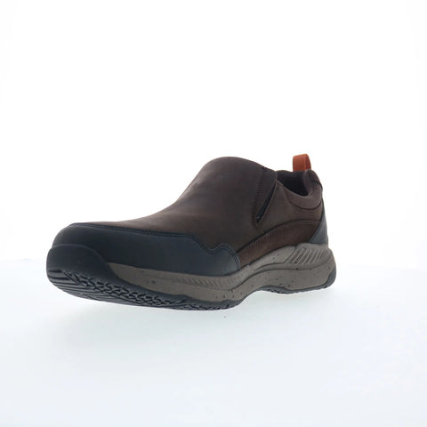 Rockport Total Motion Trail WP Slip-on Mens Brown Loafers Casual Shoes