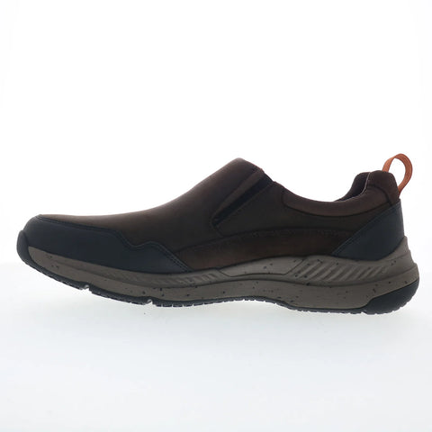 Rockport Total Motion Trail WP Slip-on Mens Brown Loafers Casual Shoes