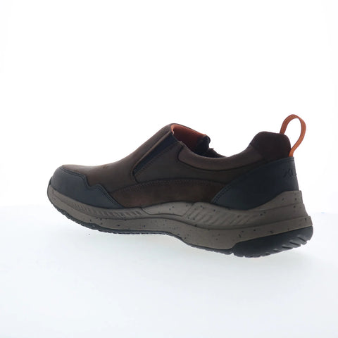 Rockport Total Motion Trail WP Slip-on Mens Brown Loafers Casual Shoes