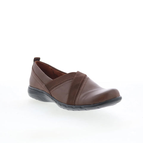 Cobb Hill Penfield Envelope Womens Brown Loafers & Slip Ons Casual Shoes