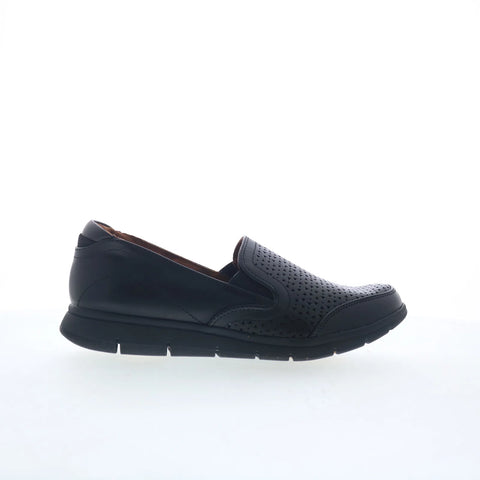 Cobb Hill Lidia Slip-On CJ0747 Womens Black Loafers & Slip Ons Casual Shoes