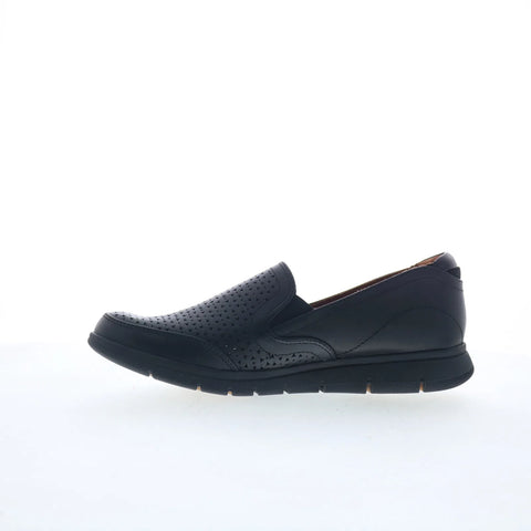 Cobb Hill Lidia Slip-On CJ0747 Womens Black Loafers & Slip Ons Casual Shoes