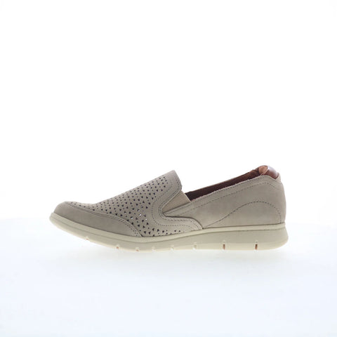 Cobb Hill Lidia Slip-On CJ0936 Womens Gray Loafers & Slip Ons Casual Shoes