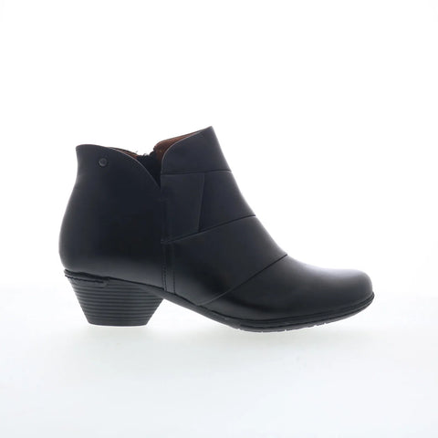Cobb Hill Laurel New Bootie CJ2626 Womens Black Ankle & Booties Boots