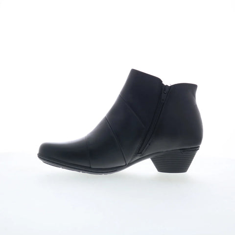 Cobb Hill Laurel New Bootie CJ2626 Womens Black Ankle & Booties Boots